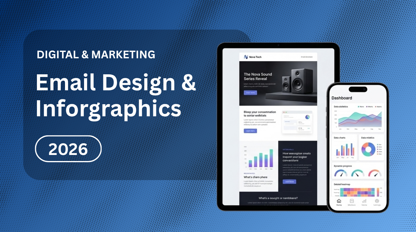Email Design + Infographics