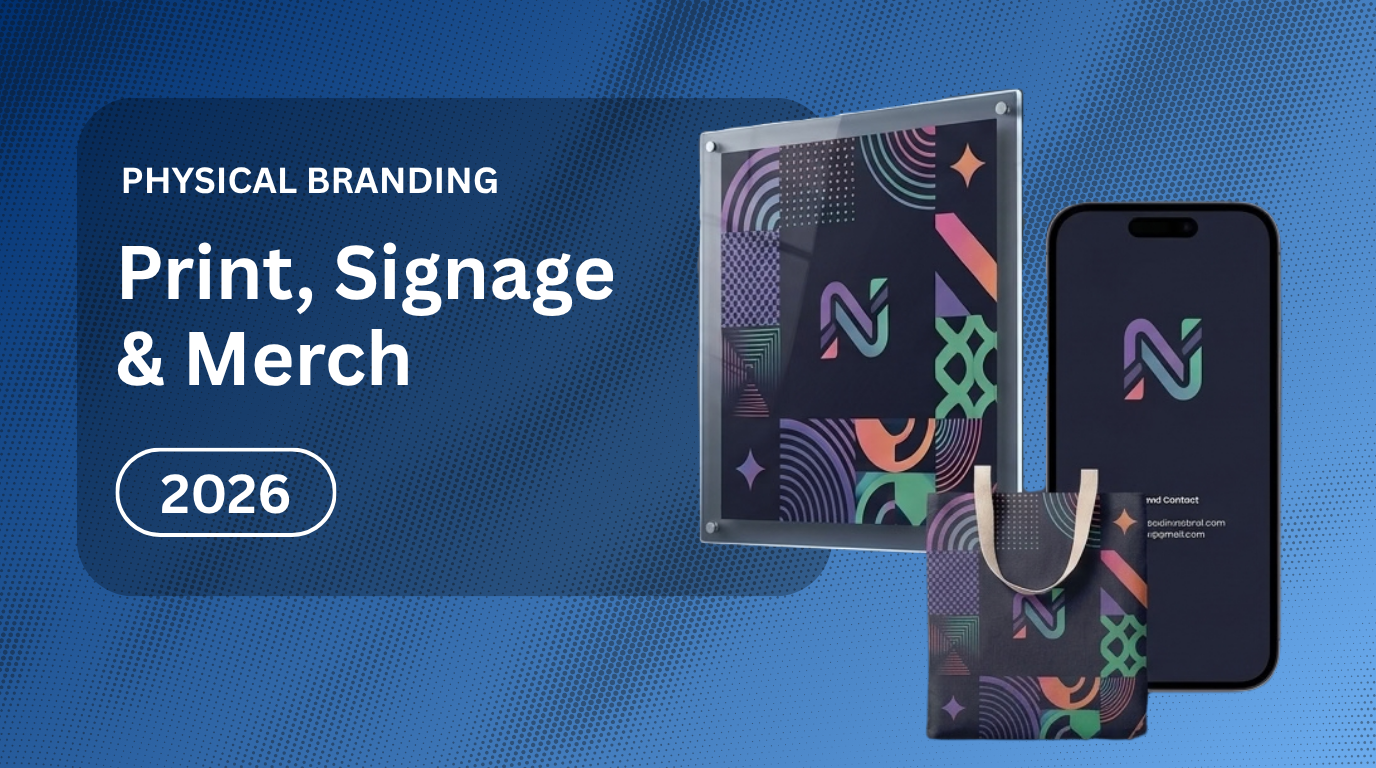 Print, Signage & Merch